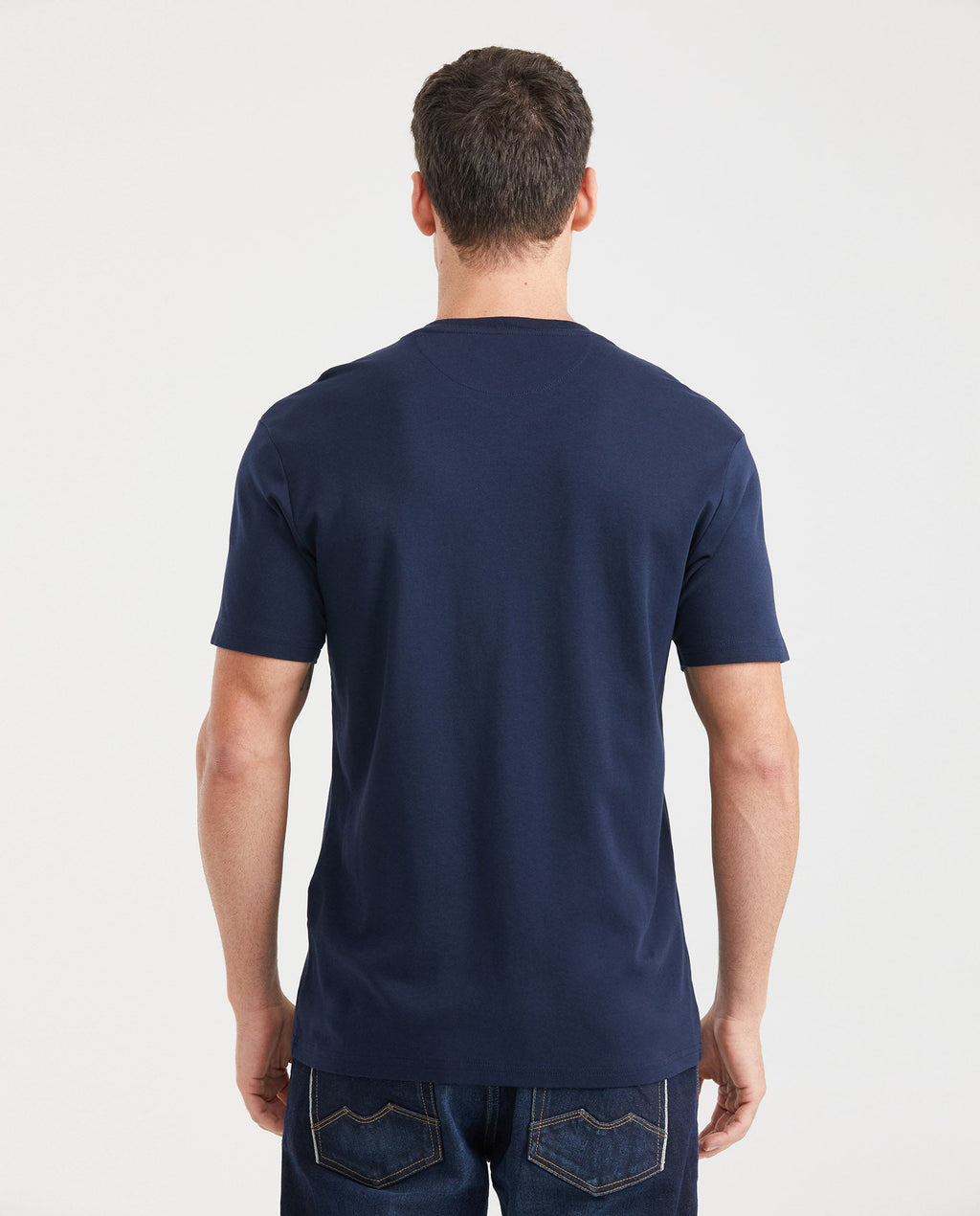 Men's T-Shirt 100% Cotton - Blue