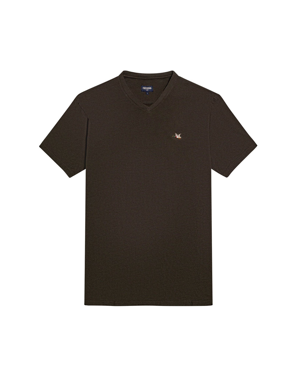 Men's Slim Fit V-Neck T-Shirt - Green
