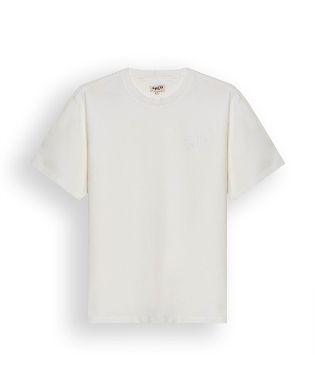 Men's T-Shirt Classic Fit Short Sleeve Cotton Elastane Piqué-Honeycomb Fabric Localized Graphic Red Vent Details - Raw