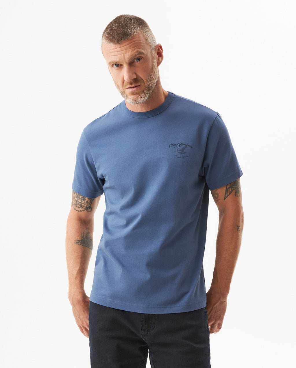 Men's Classic Fit T-shirt in Cotton Boatyard