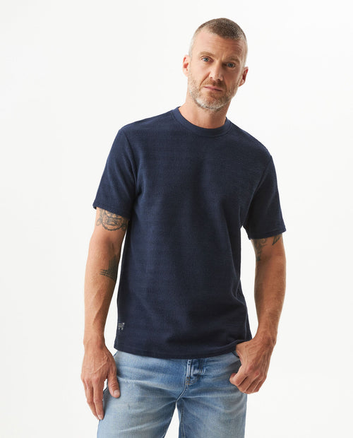Men's Classic Fit T-shirt in Cotton Stretch Blend Seaport