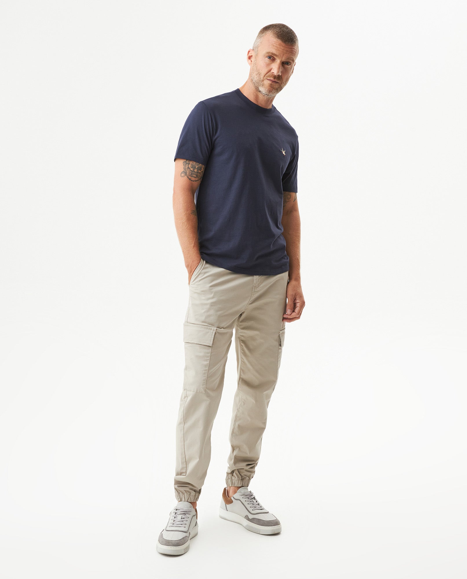 Men's Essential Slim Fit Short Sleeve T-shirt in Pima Cotton Heritage