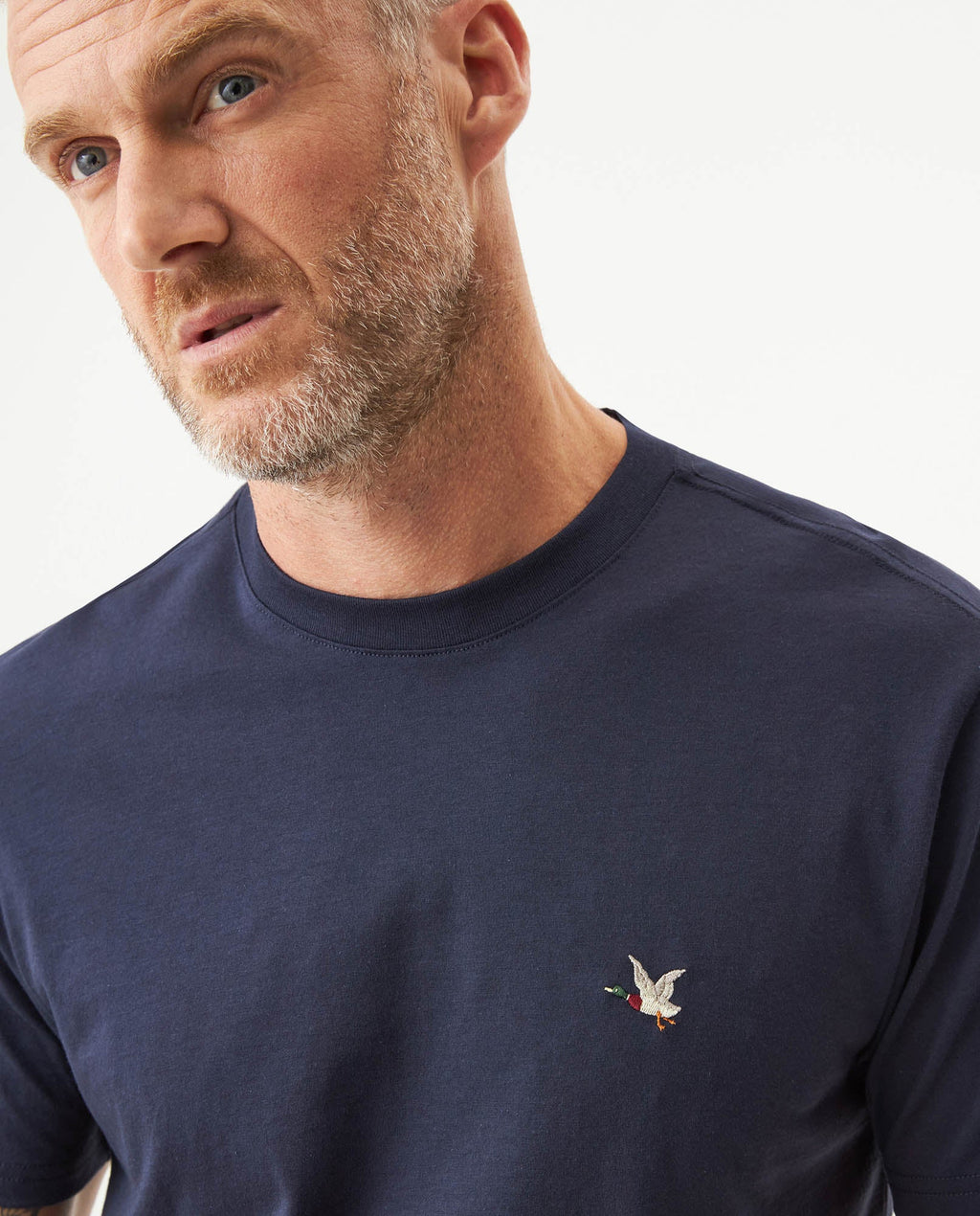 Men's Essential Slim Fit Short Sleeve T-shirt in Pima Cotton Heritage