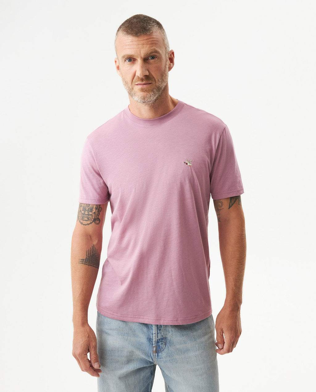 Men's Essential Slim Fit Short Sleeve T-shirt in Pima Cotton Heritage