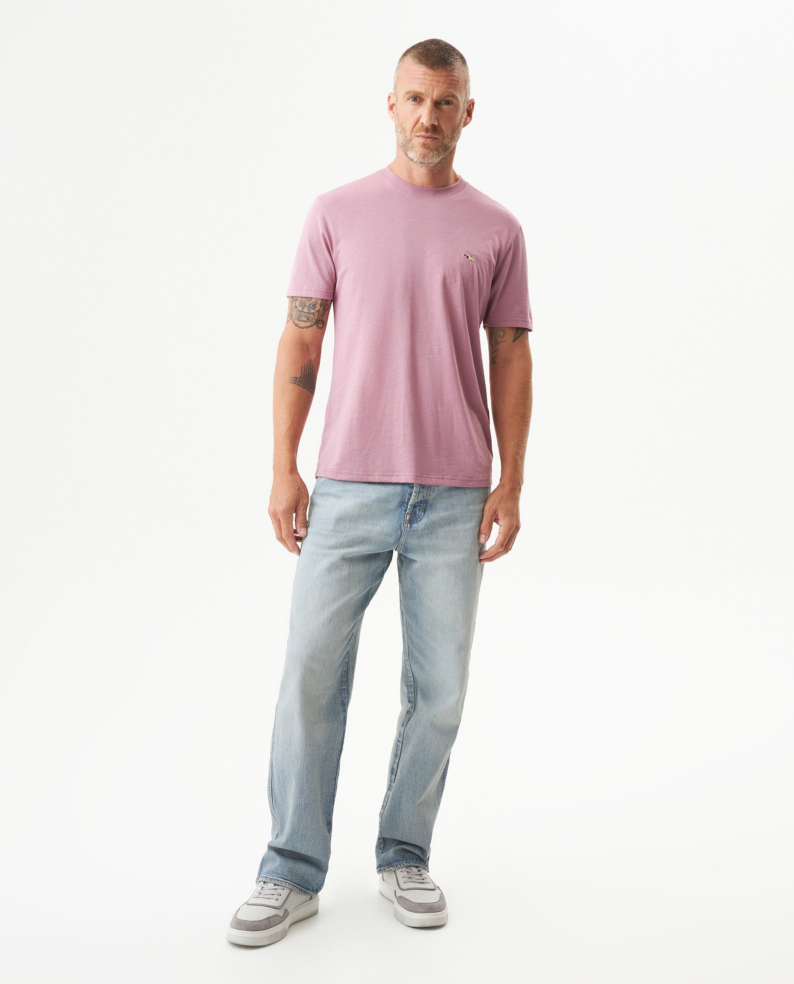 Men's Essential Slim Fit Short Sleeve T-shirt in Pima Cotton Heritage