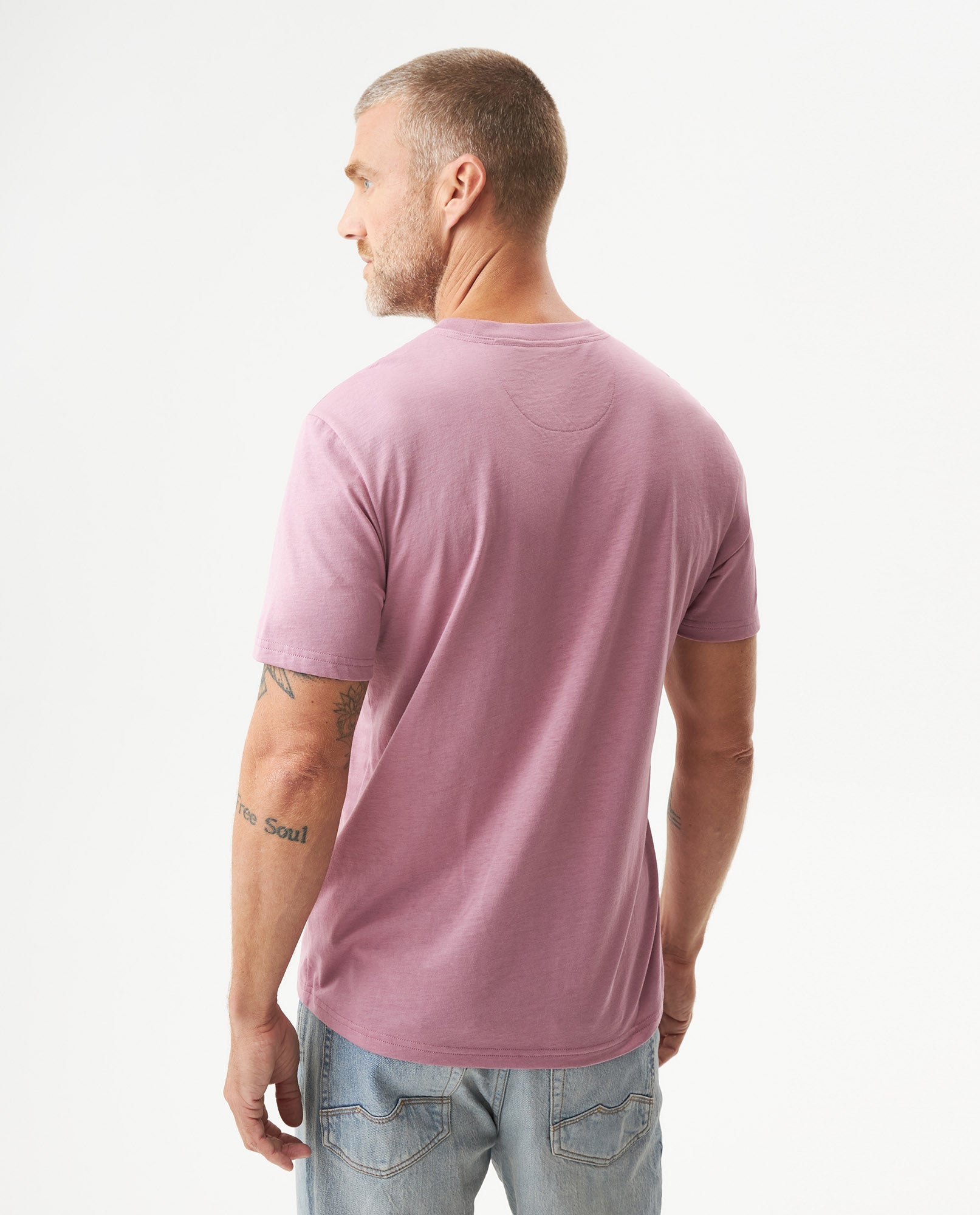 Men's Essential Slim Fit Short Sleeve T-shirt in Pima Cotton Heritage