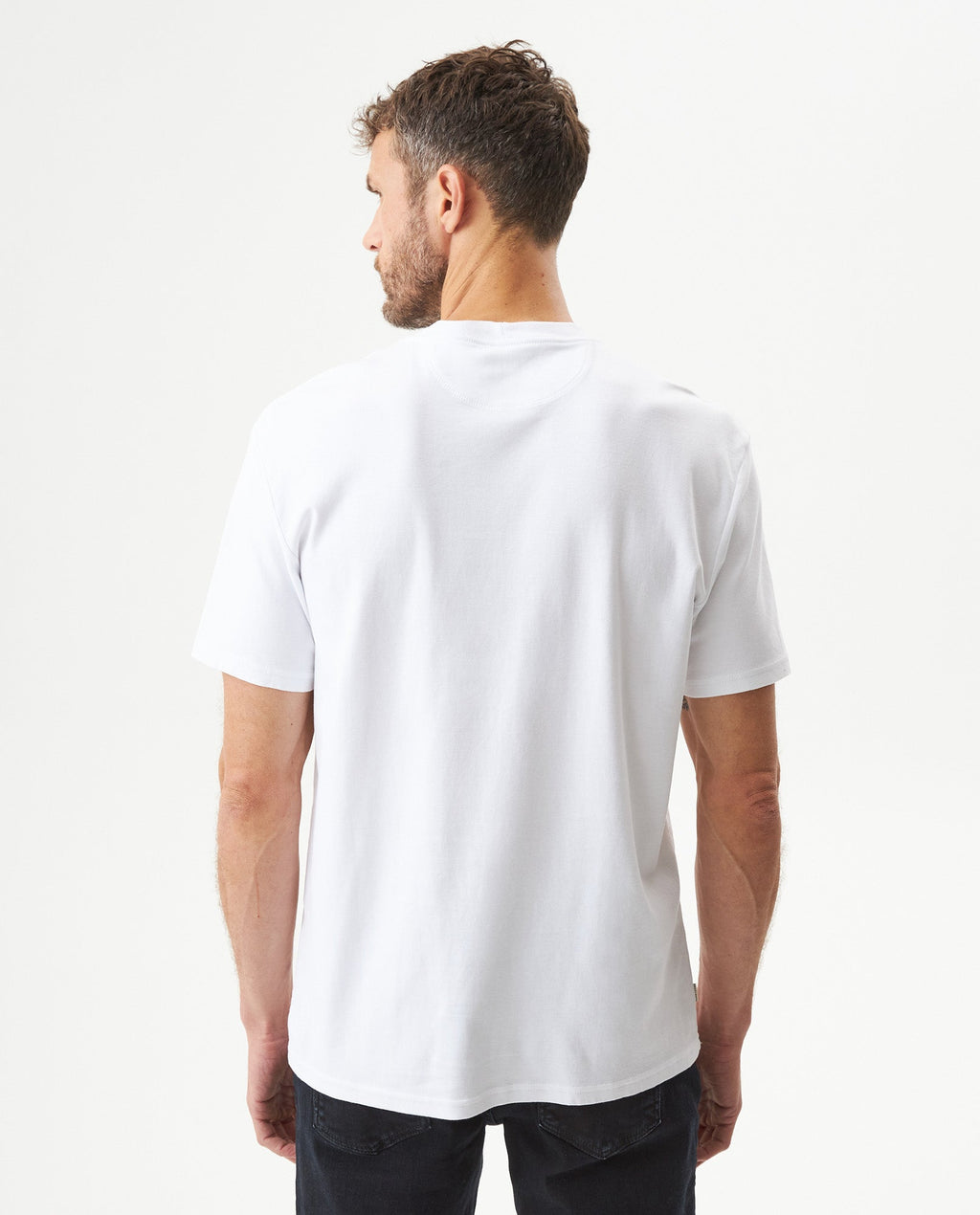 Men's Classic Fit Printed T-shirt in Cotton Shipyard