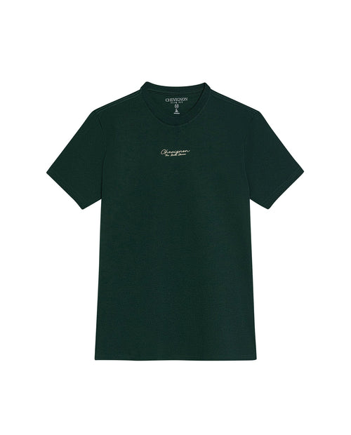 Men's Classic Fit Printed T-shirt in Cotton Bayside