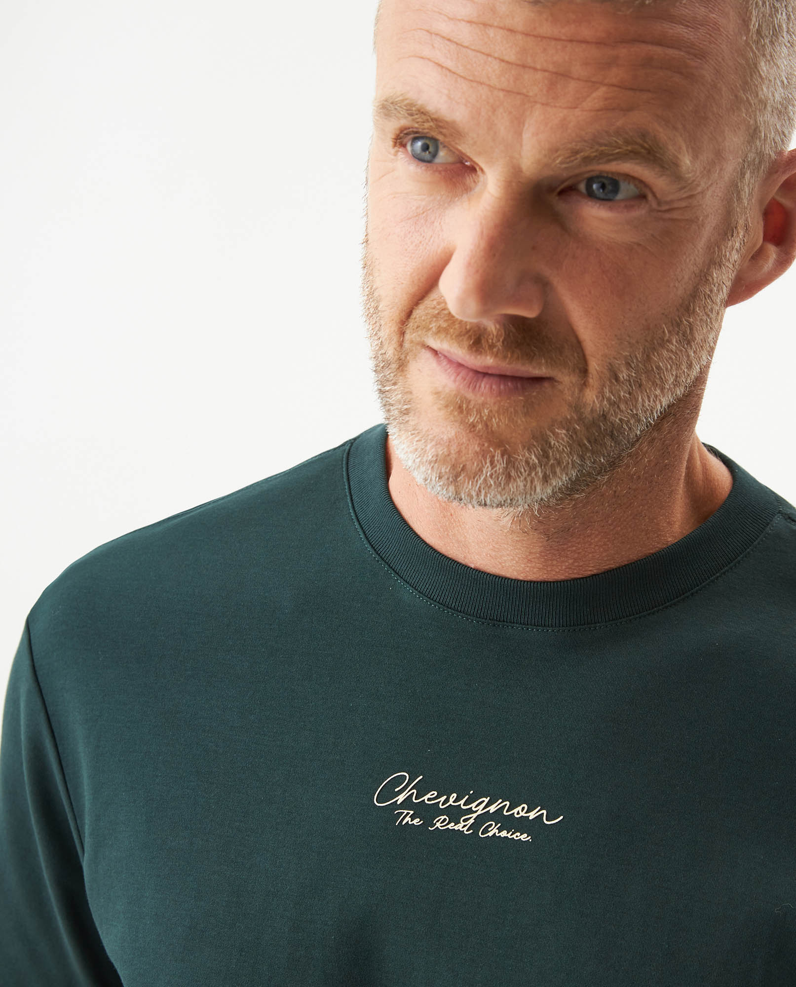 Men's Classic Fit Printed T-shirt in Cotton Bayside