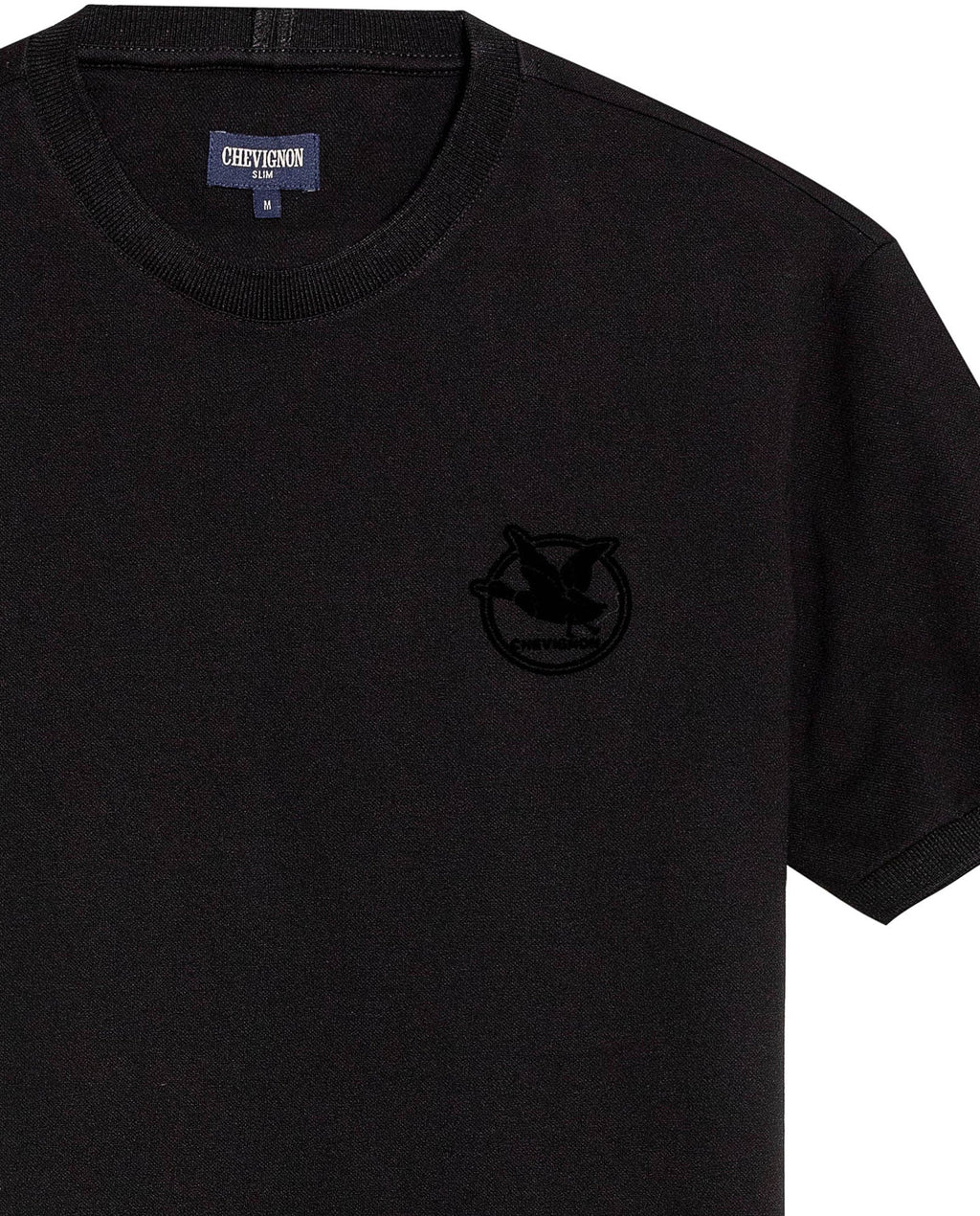 Men's T-Shirt Short Sleeve - Black