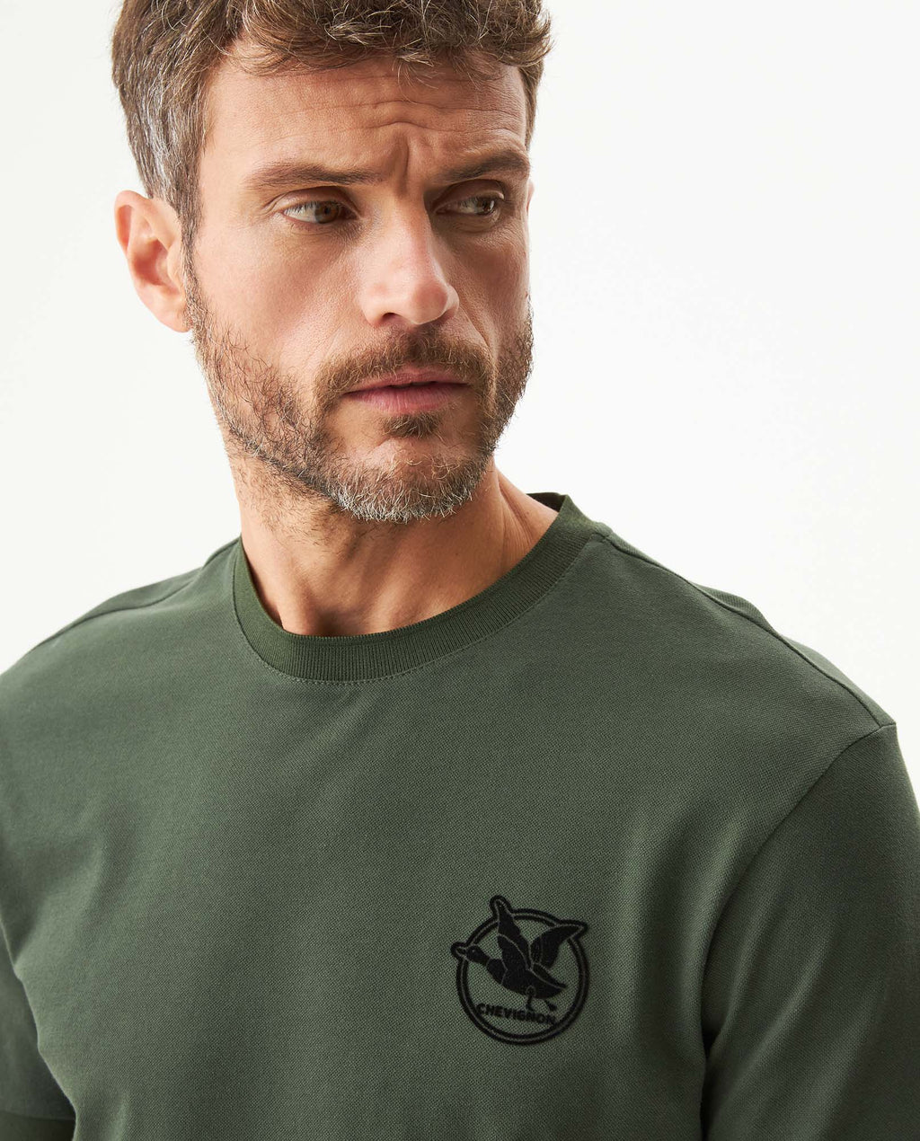 Men's T-Shirt Short Sleeves - Green